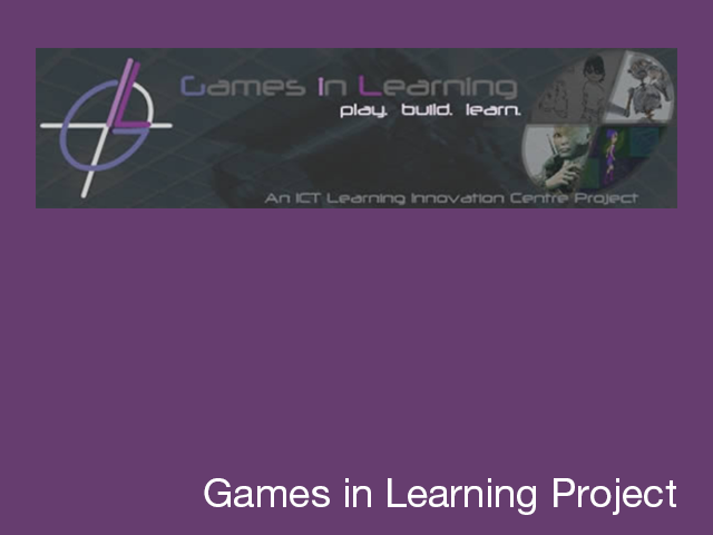 Games in Learning project